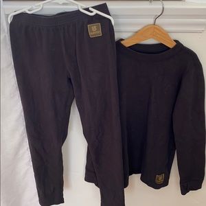 Boys Burton fleece long underwear